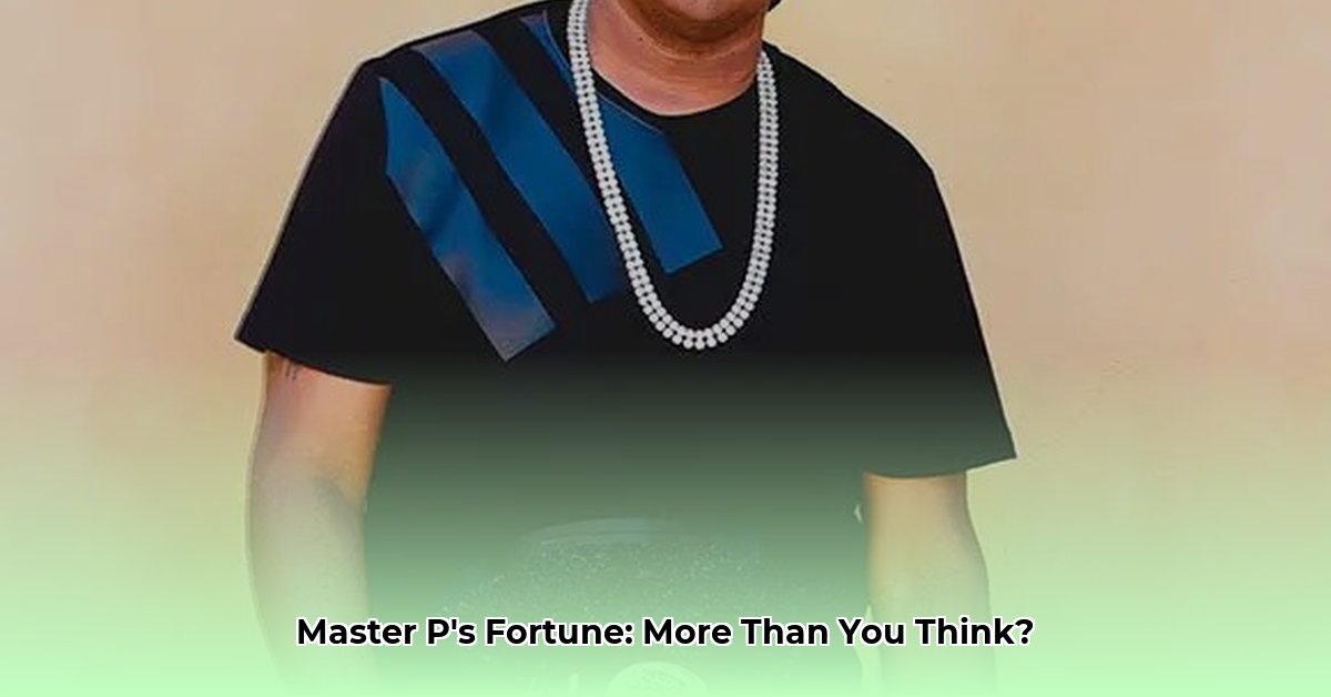 whats master p net worth